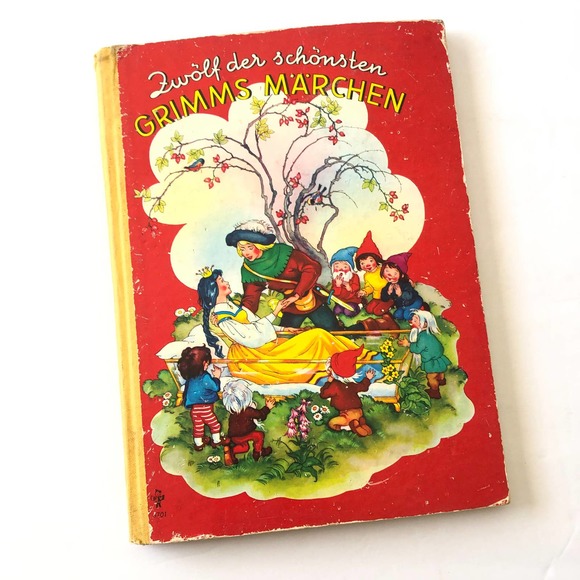 Kuhn-Klapschy Grimms Märchen Illustrated Childrens Book The Brothers Grimm - Picture 1 of 6